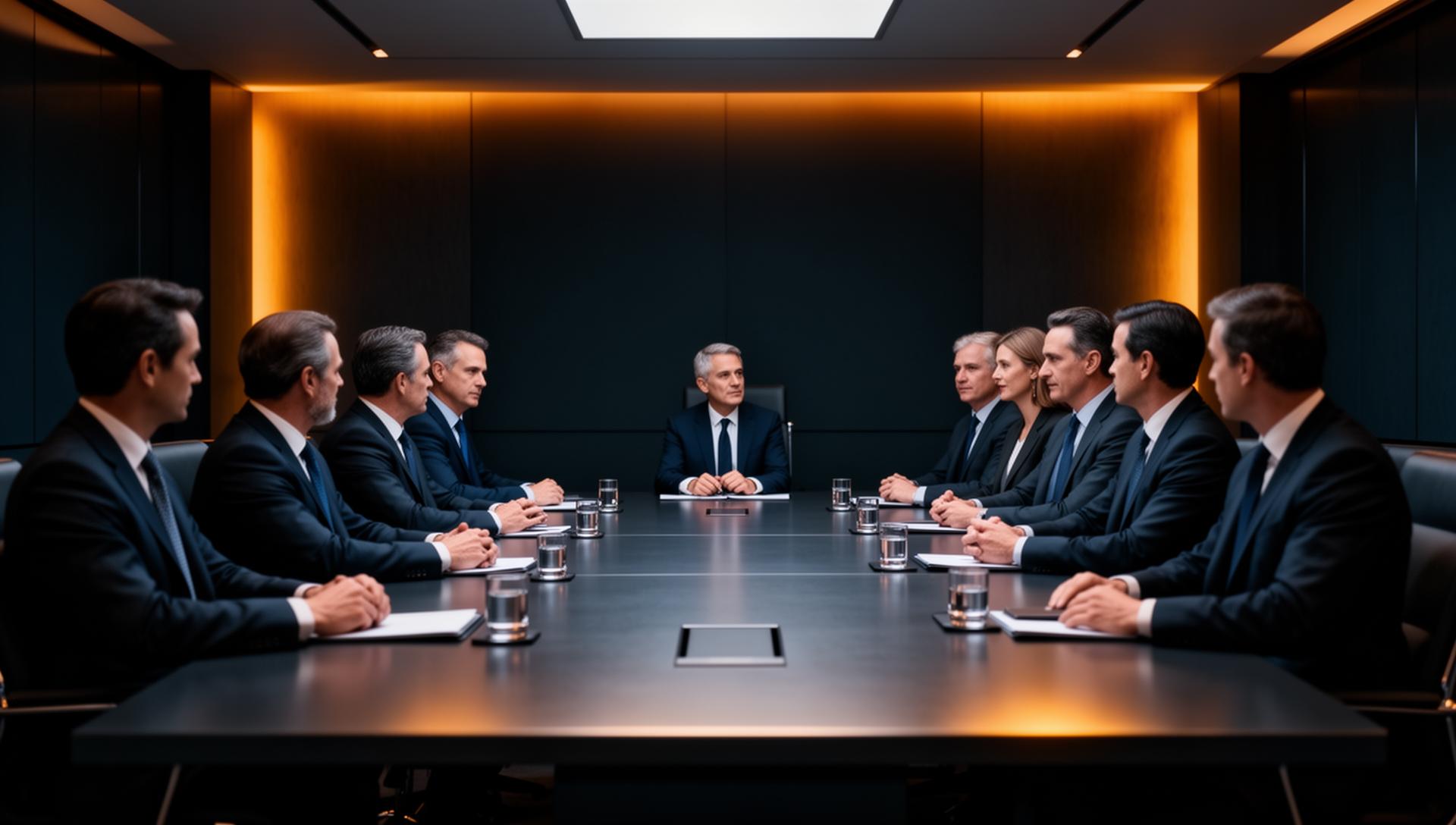 Reunião de conselheiros consultivos
